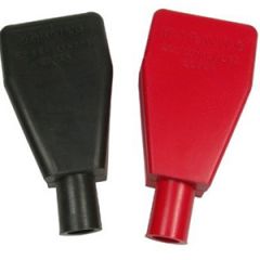 Straight Red Battery Cable Terminal Protector Boots