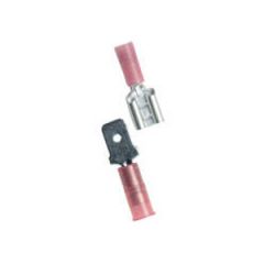 Spade Connector Nylon Fully Insulated Female AWG 12-10 3/pk