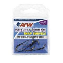 AFW Mighty-Mini Snap Swivel Size 6, 70lb Test 5 per Pack