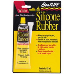 Silicone Rubber Sealant Clear Tube 3 oz