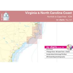 Virginia & North Carolina Coast Chart Reg. 6.1 w/CD & App