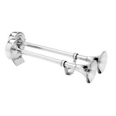 Compact Dual Horn Stainless Steel