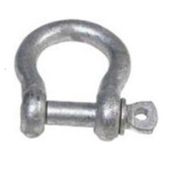 Bow Shackle Galvanised Tested 3/16"