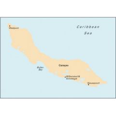Paper Chart D232 Curacao