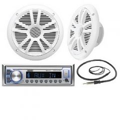 Stereo & Speaker Package, Bluetooth/MP3/AM/FM