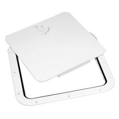 Inspection Hatch, White 380mm Sqaure