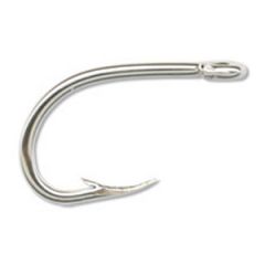 Mustad Special O'Shaughnessy Nickel Plated Ringed 2/0 8/pk