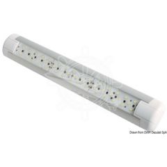 LED Slim Ceiling Light Waterproof Long White 9.5" x 1.2" x 0.5" 12/24V