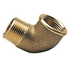 Street Elbow Brass 90 1 1/2" Non-tapered