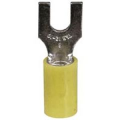 Fork Connector Vinyl Insulated Locking 16-14 AWG #10