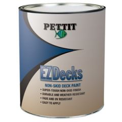 Pettit Ez-Decks Super Tough Polyurethan Non-Skid Deck Paint White Quart