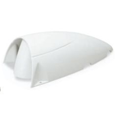 Cowl Vent w/Dorade Box PVC White 85mm High