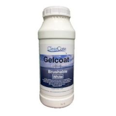 Gelcoat Exterior Brushable 134330 White 1 qt