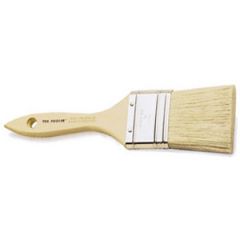 Fooler Paint Brush 100% White Bristle 1"