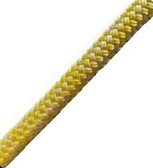 Rope Superbraid Ultra Low Stretch Mottled Yellow 12 mm