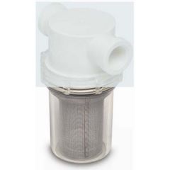 Water Strainer In Line Plastic w/Stainless Steel Filter Screen 3/4"