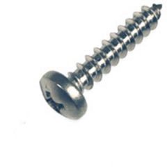 Tapping Screw Pan Head Phillips SMS #6 x 2"