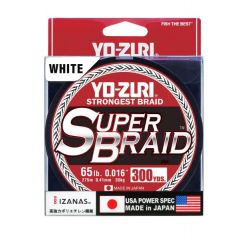 Yo-Zuri Superbraid White 65lb Test, 300yd